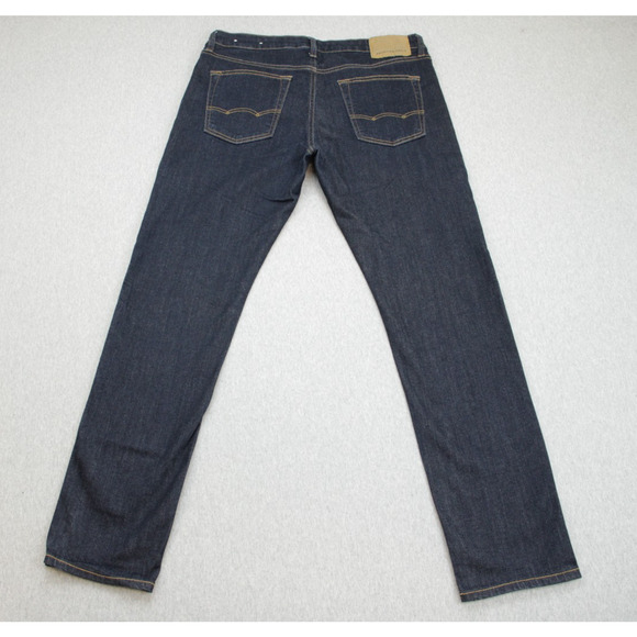 American Eagle Jeans Mens 33 x 30 Blue Flex Stretch Slim Fit Straight - Picture 2 of 7